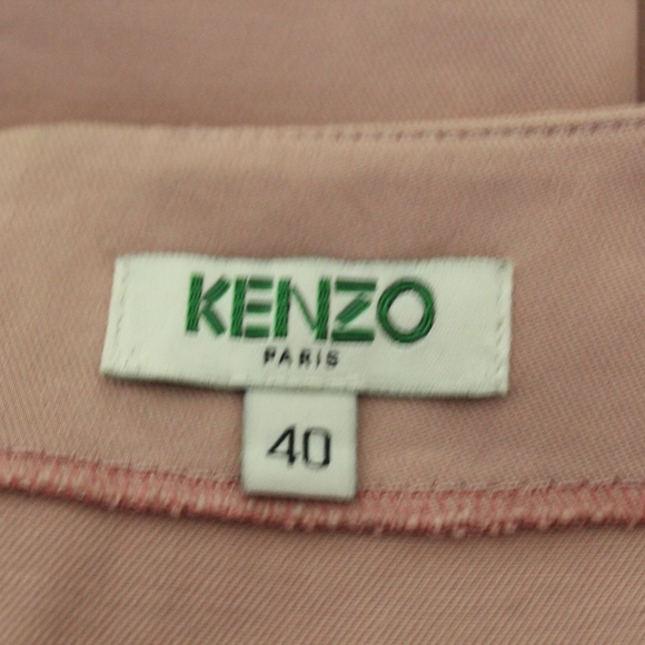 Kenzo Twill Cargo Snap Pocket Shift Dress Size 40 - Picture 5 of 6